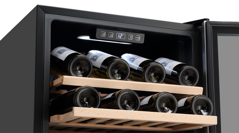 Removable beech wood trimmed racks