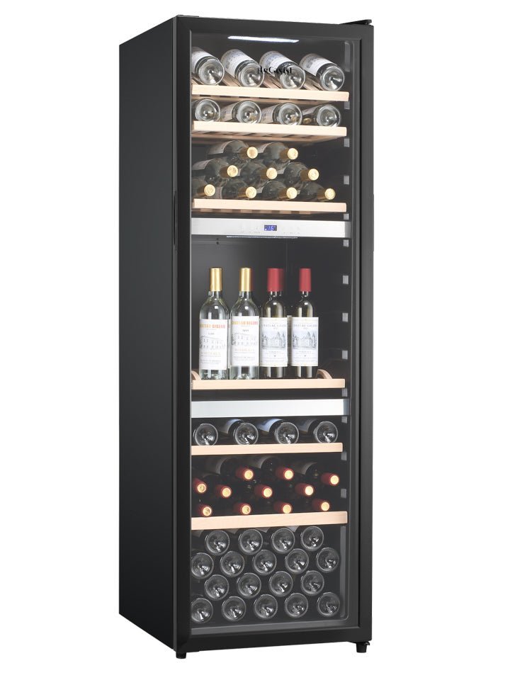LECAVIST - 140 Bottle - Triple Zone - Wine Cabinet (LEK1403ZPV) - LeCavist NZ