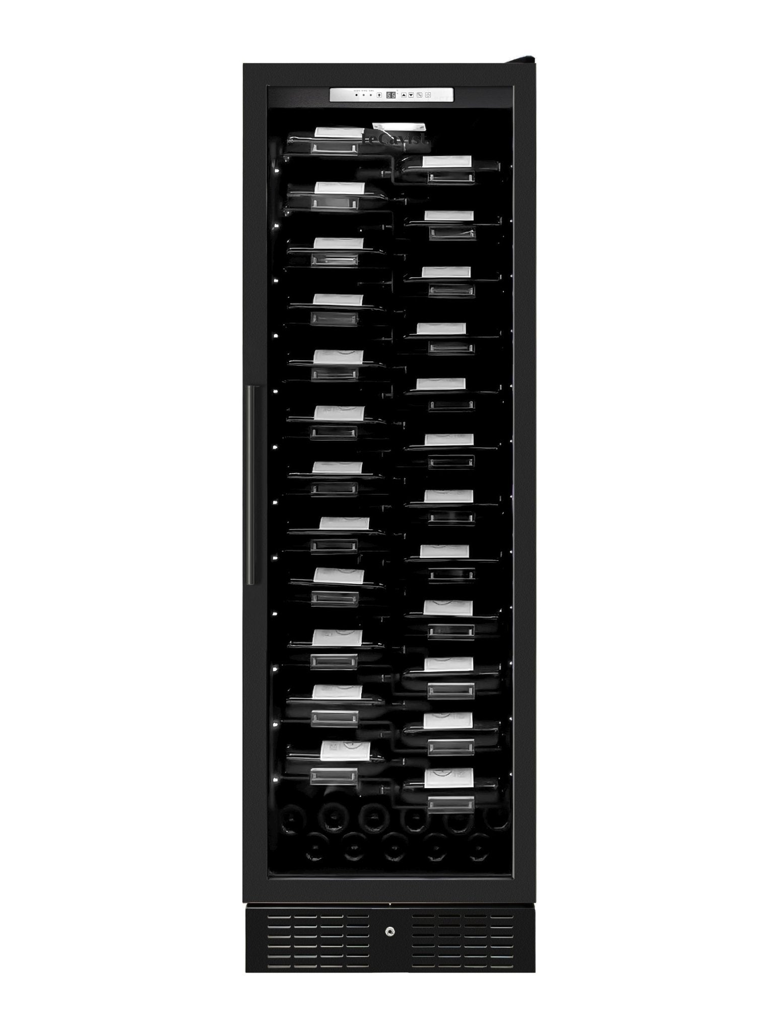 LECAVIST - 157 bottles Label view Single Zone wine cabinet (LCS155VN1ZPRO) - LeCavist NZ