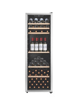 LECAVIST - 168 Bottle - Single Zone - Stainless Steel Wine Cabinet (LEK168PVX)
