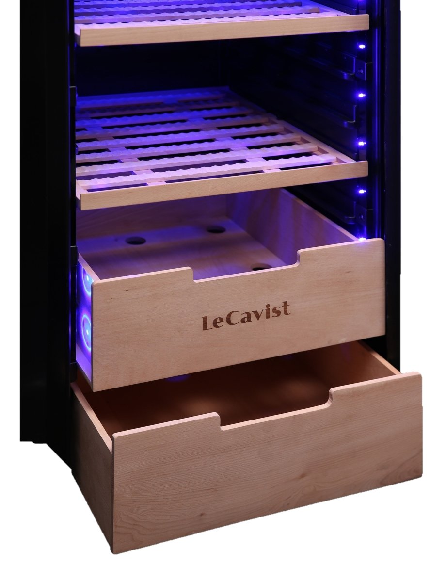 LECAVIST - 226 Bottle - Dual Zone Wine Cabinet (LCS230VN2Z1D) - LeCavist NZ