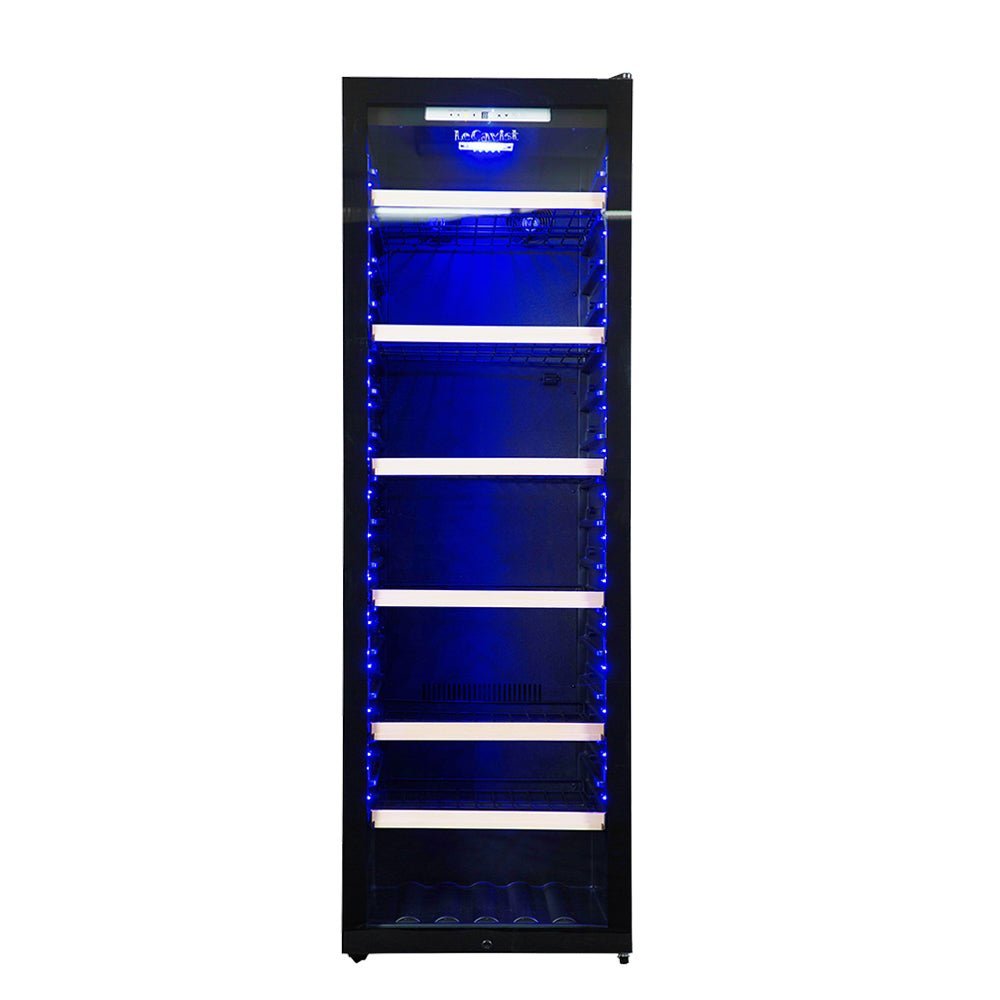LECAVIST - 248 Bottle - Single Zone Wine Cabinet (LCS240VN1Z1D) - LeCavist NZ