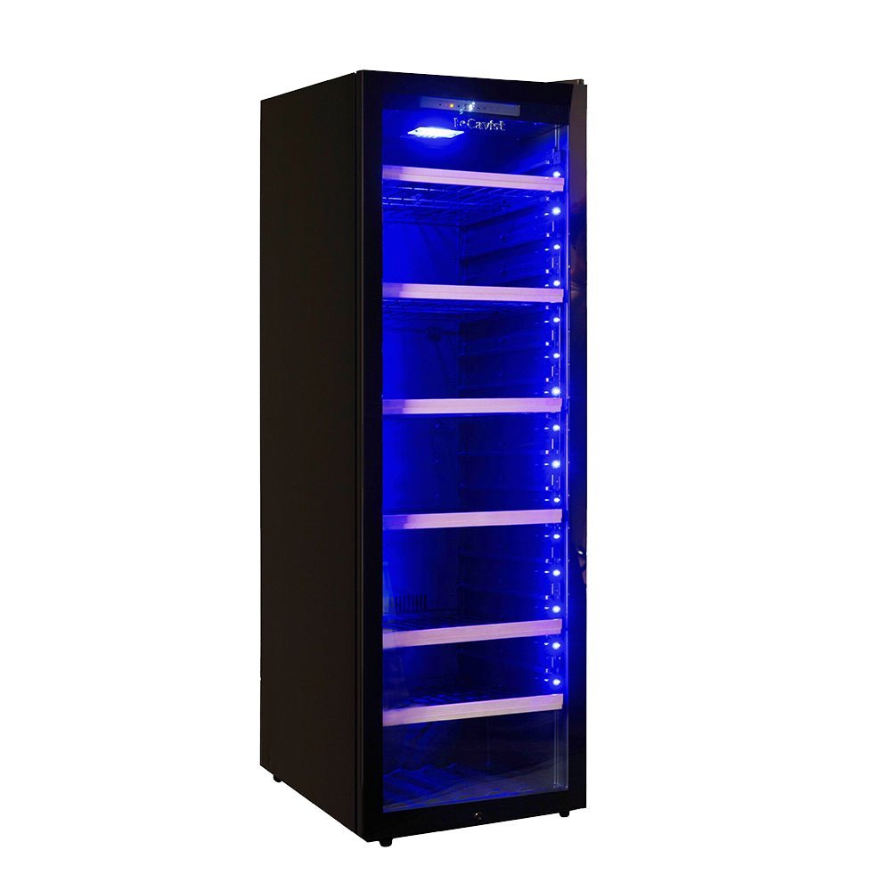 LECAVIST - 248 Bottle - Single Zone Wine Cabinet (LCS240VN1Z1D) - LeCavist NZ