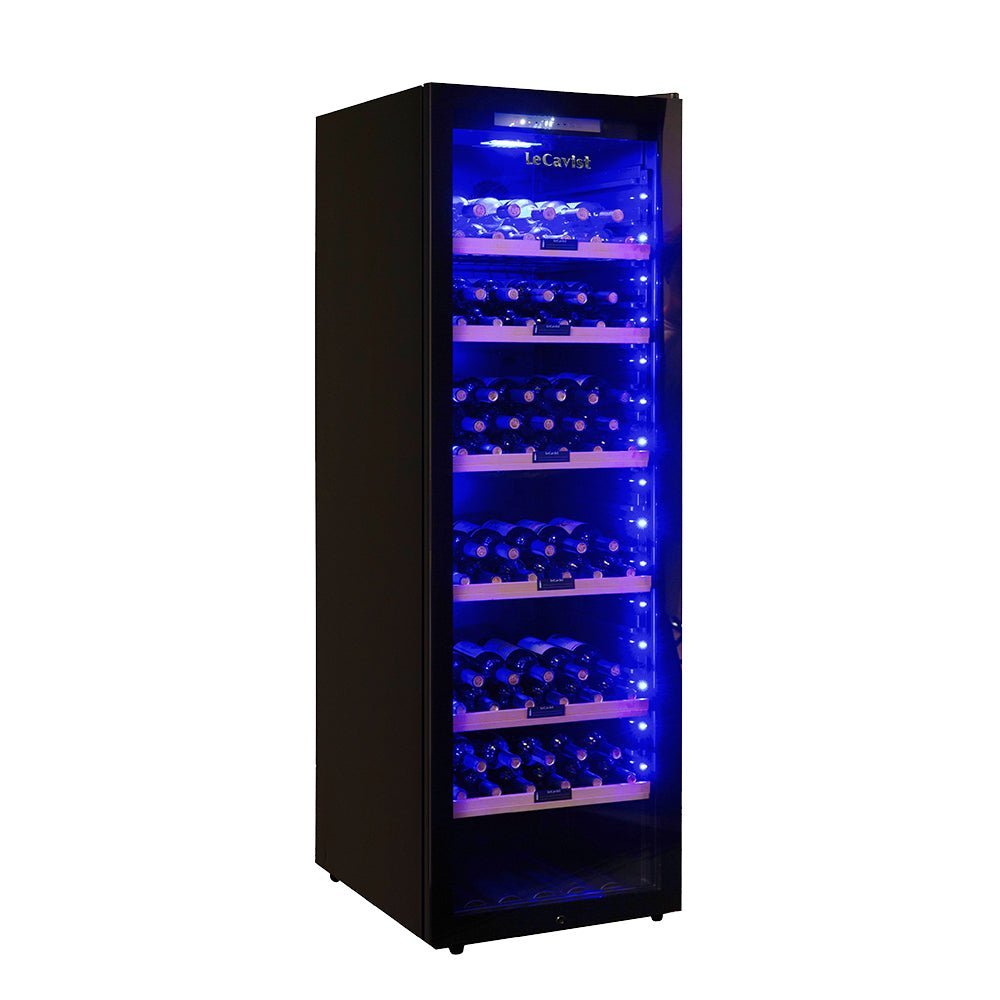 LECAVIST - 248 Bottle - Single Zone Wine Cabinet (LCS240VN1Z1D) - LeCavist NZ