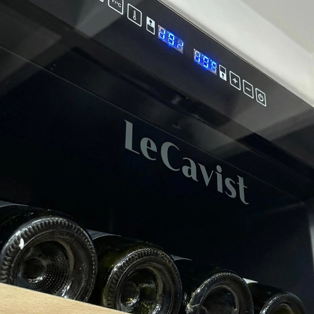 DETAILS: LECAVIST Wine Cabinet - 303 Bottle - Dual Zone - Built - in - Black (LCS300VN2Z1D) - Built - In - LeCavist Wine Cabinets
