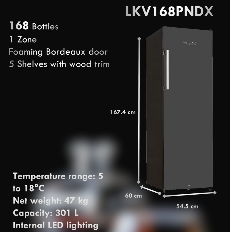 168 Bordeaux Bottle Capacity