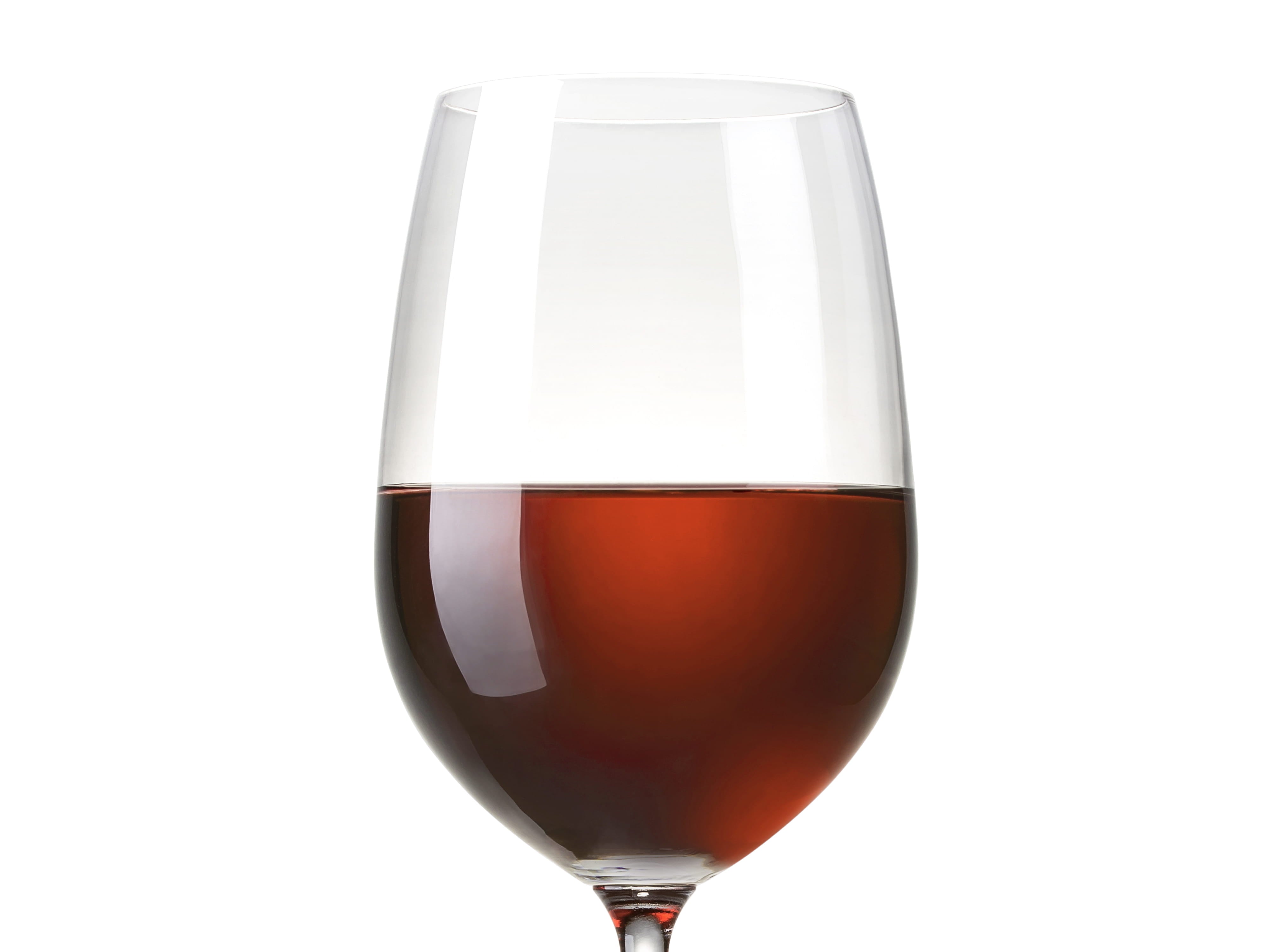 red wine glass