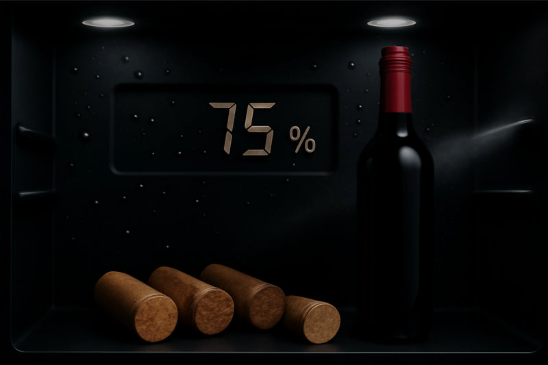 Optimal Humidity Control for Wine Preservation