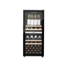 LECAVIST - 105 Bottle - Dual Zone - Black Wine Cabinet (LEK1052ZPV)