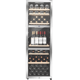 LECAVIST - 140 Bottle - Triple Zone - Stainless Steel Wine Cabinet (LEK1403ZPVX)