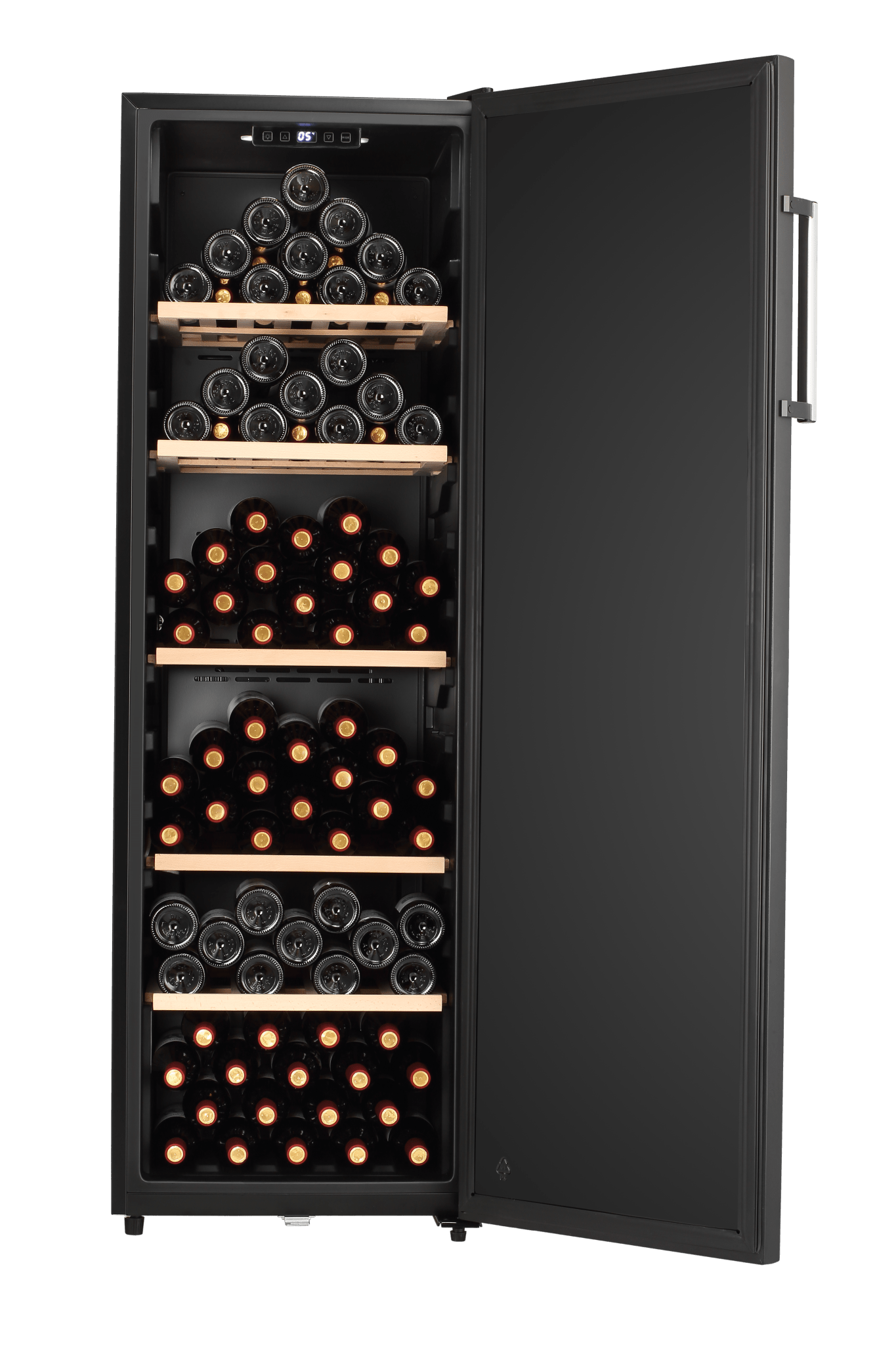 LECAVIST - 168 Bottle - Black Single Zone Cellar (LKV168PNDX) - LeCavist NZ