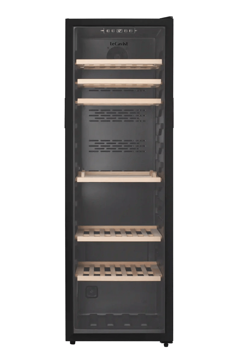 LECAVIST - 168 Bottle - Single Zone - Wine Cabinet (LEK168PV) - LeCavist NZ