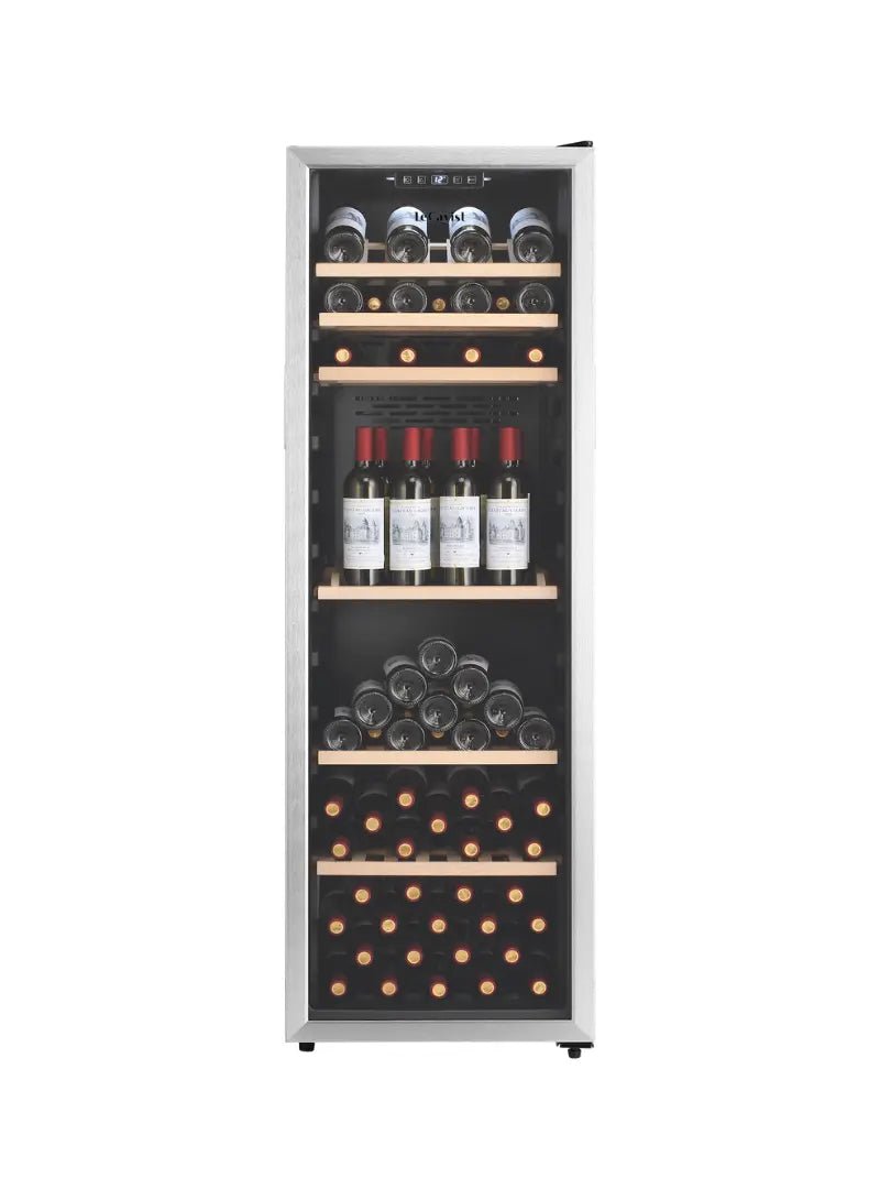 LECAVIST - 168 Bottle - Single Zone - Wine Cabinet (LEK168PV) - LeCavist NZ