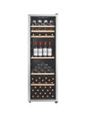 LECAVIST - 168 Bottle - Single Zone - Stainless Steel Wine Cabinet (LEK168PVX)