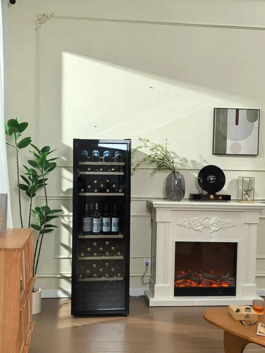 LECAVIST - 168 Bottle - Single Zone - Wine Cabinet (LEK168PV) - LeCavist NZ