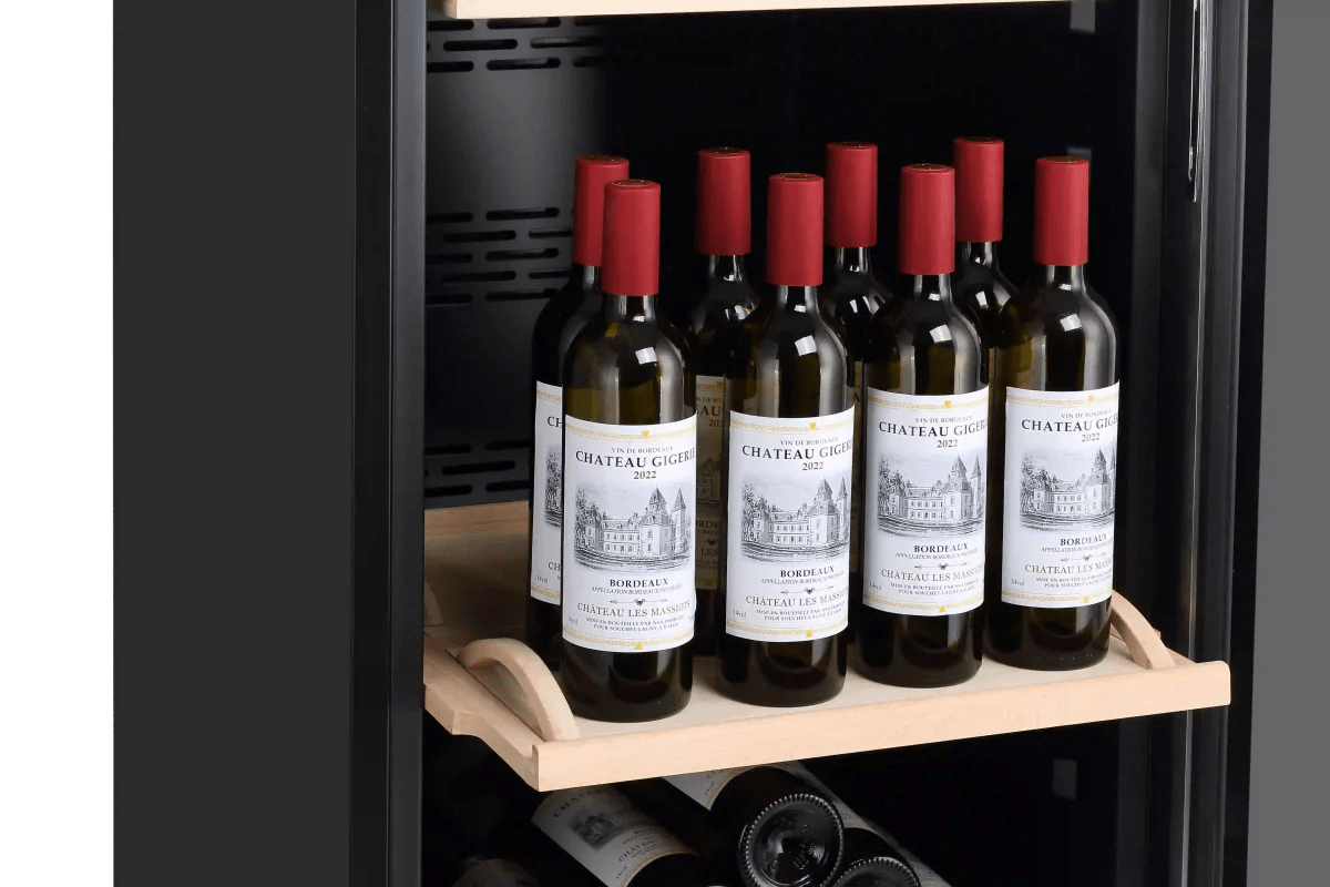 LECAVIST - 168 Bottle - Single Zone - Wine Cabinet (LEK168PV) - LeCavist NZ