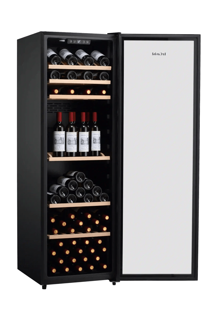 LECAVIST - 168 Bottle - Single Zone - Wine Cabinet (LEK168PV) - LeCavist NZ
