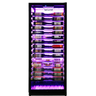LECAVIST - 195 Bottle - Professional Black Wine Cabinet (LCS300VX1ZPRO)