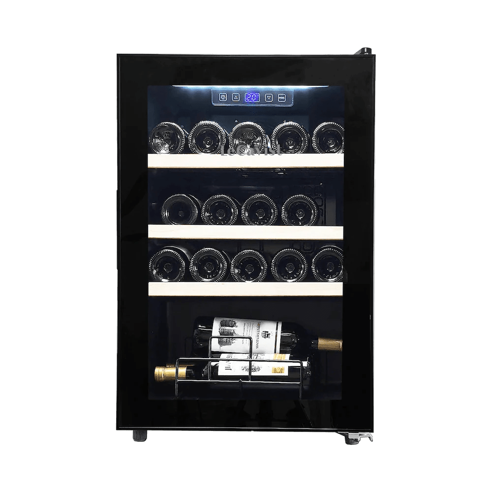LECAVIST 21 Wine Cabinet Bottle  Single Zone Black LEK21PV