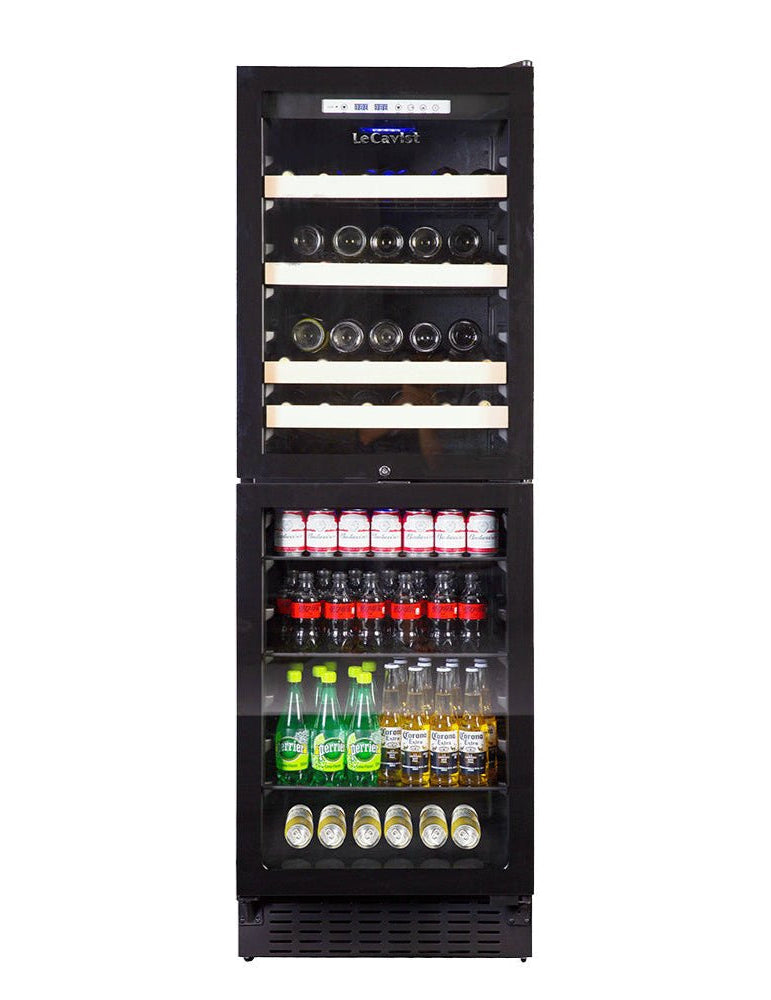 Lecavist 220 Bottle Wine Cabinet Dual zone Black LCS140VN2Z2D - Built - In - Lecavist