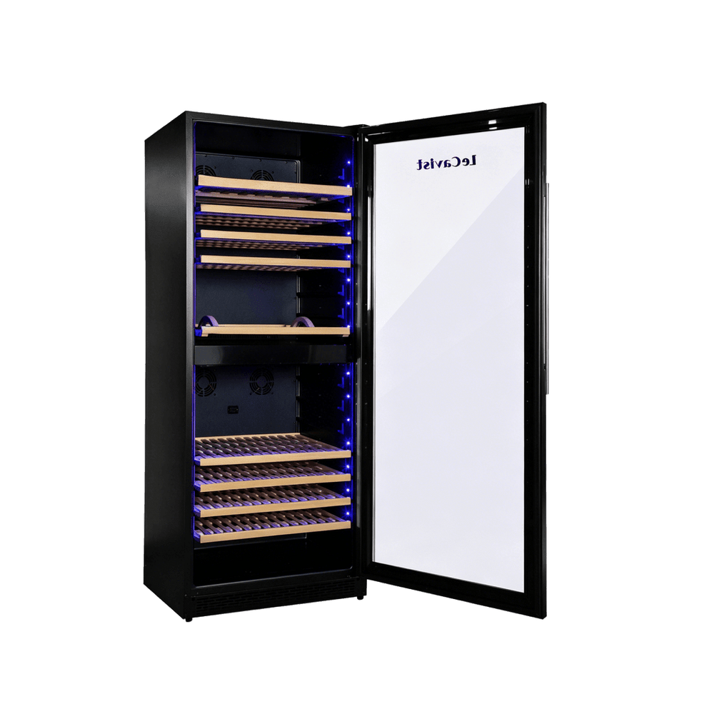 PRODUCT: LECAVIST Wine Cabinet - 303 Bottle - Dual Zone - Built-in - Black (LCS300VN2Z1D) - Built-In - LeCavist Wine Cabinets