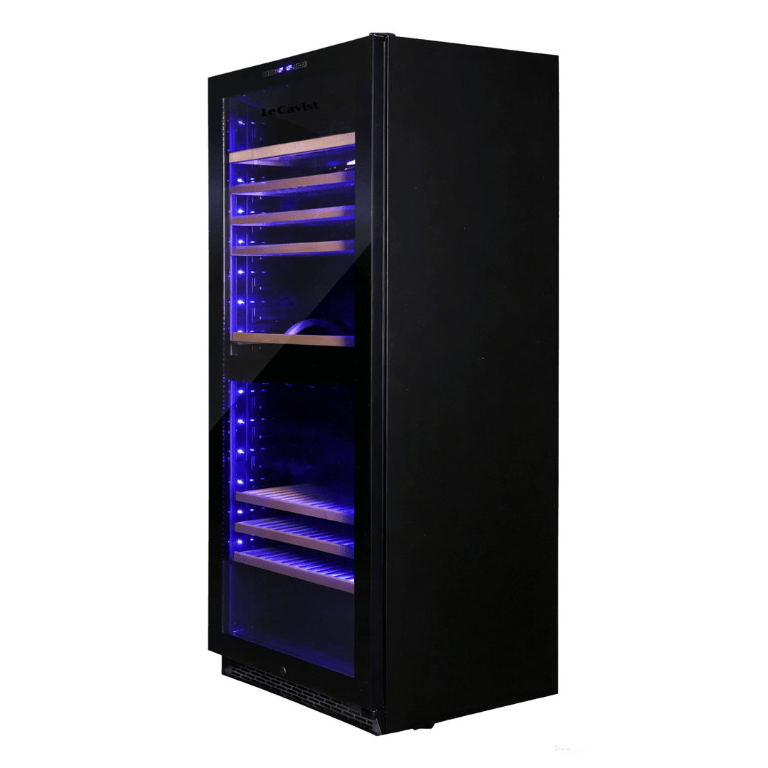 PRODUCT: LECAVIST Wine Cabinet - 303 Bottle - Dual Zone - Built-in - Black (LCS300VN2Z1D) - Built-In - LeCavist Wine Cabinets
