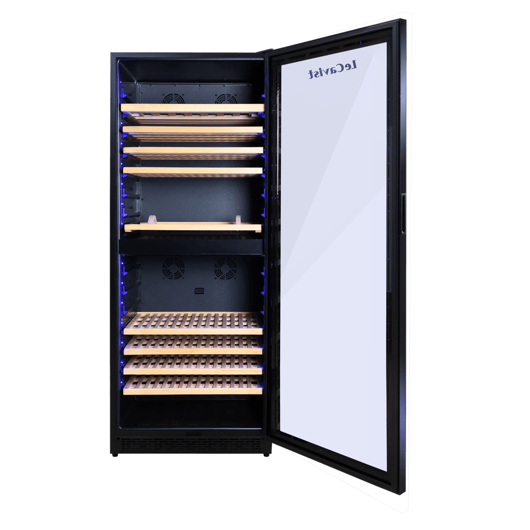 PRODUCT: LECAVIST Wine Cabinet - 303 Bottle - Dual Zone - Built-in - Black (LCS300VN2Z1D) - Built-In - LeCavist Wine Cabinets