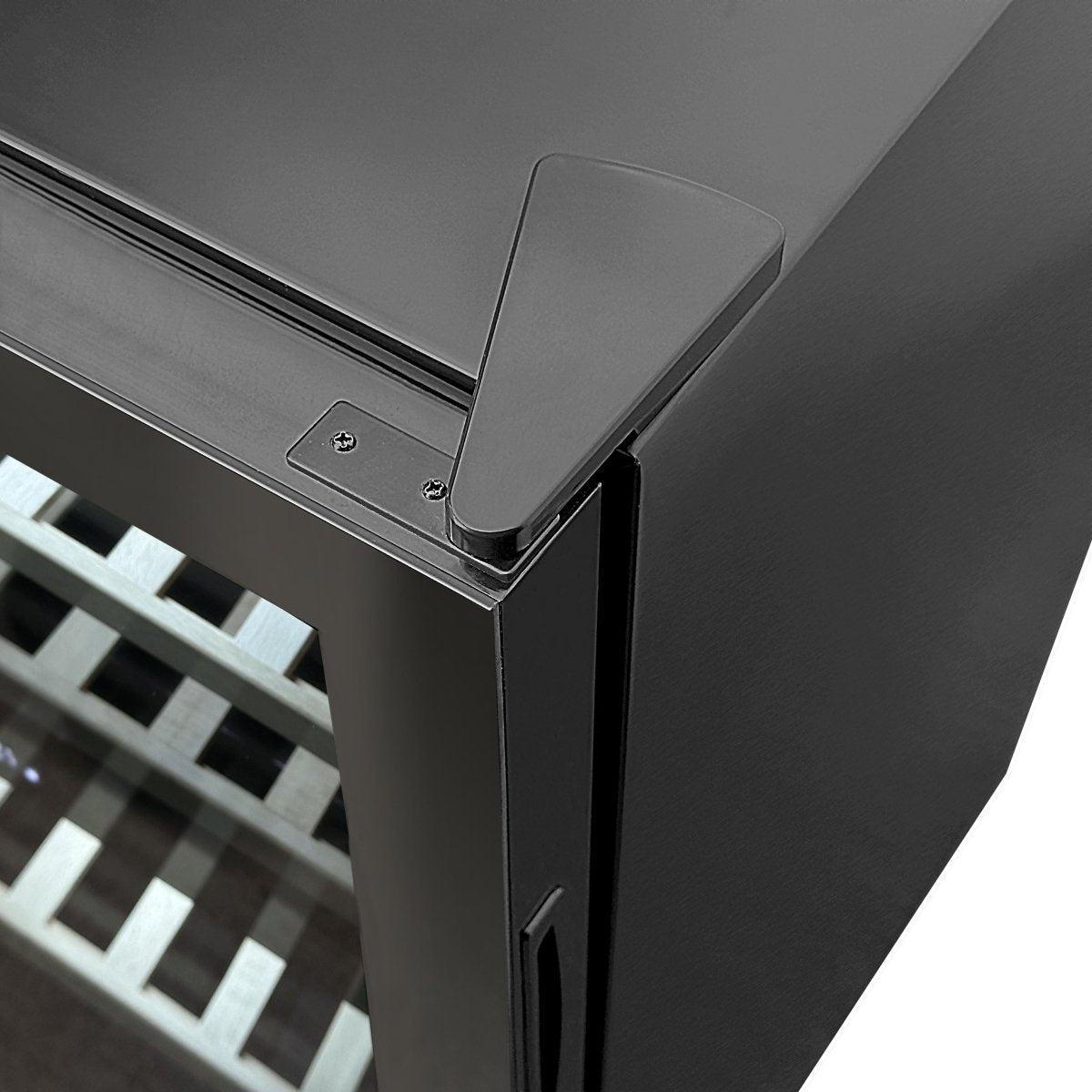 LECAVIST - 56 Bottle - Dual Zone - Black Wine Cabinet (LKS56VN2Z) - LeCavist NZ