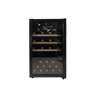 LECAVIST - 63 Bottle - Single Zone - Black Wine Cabinet (LKCV63N)