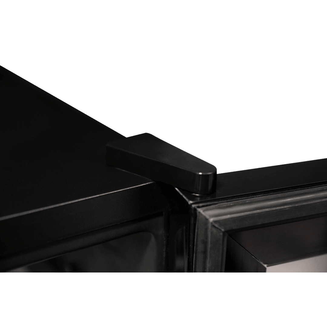 DETAILS: LECAVIST Wine Cabinet - 97 Bottle - Single Zone - Freestanding - Black (LCS100VN) PRE-ORDER - Freestanding - LeCavist Wine Cabinets