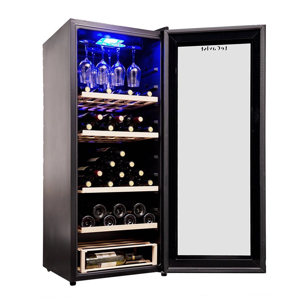 97 bottle capacity wine cooler ideal for home or commercial use
