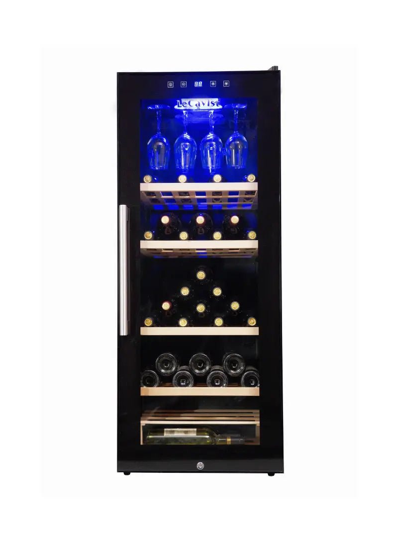 LECAVIST - 97 Bottle - Single Zone - Wine Cabinet (LCS100VN) - LeCavist NZ