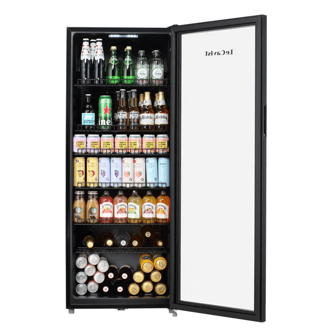 PRODUCT: LECAVIST Beverage Centre - 237L - Black (LJBC238MN) - Freestanding - LeCavist Wine Cabinets
