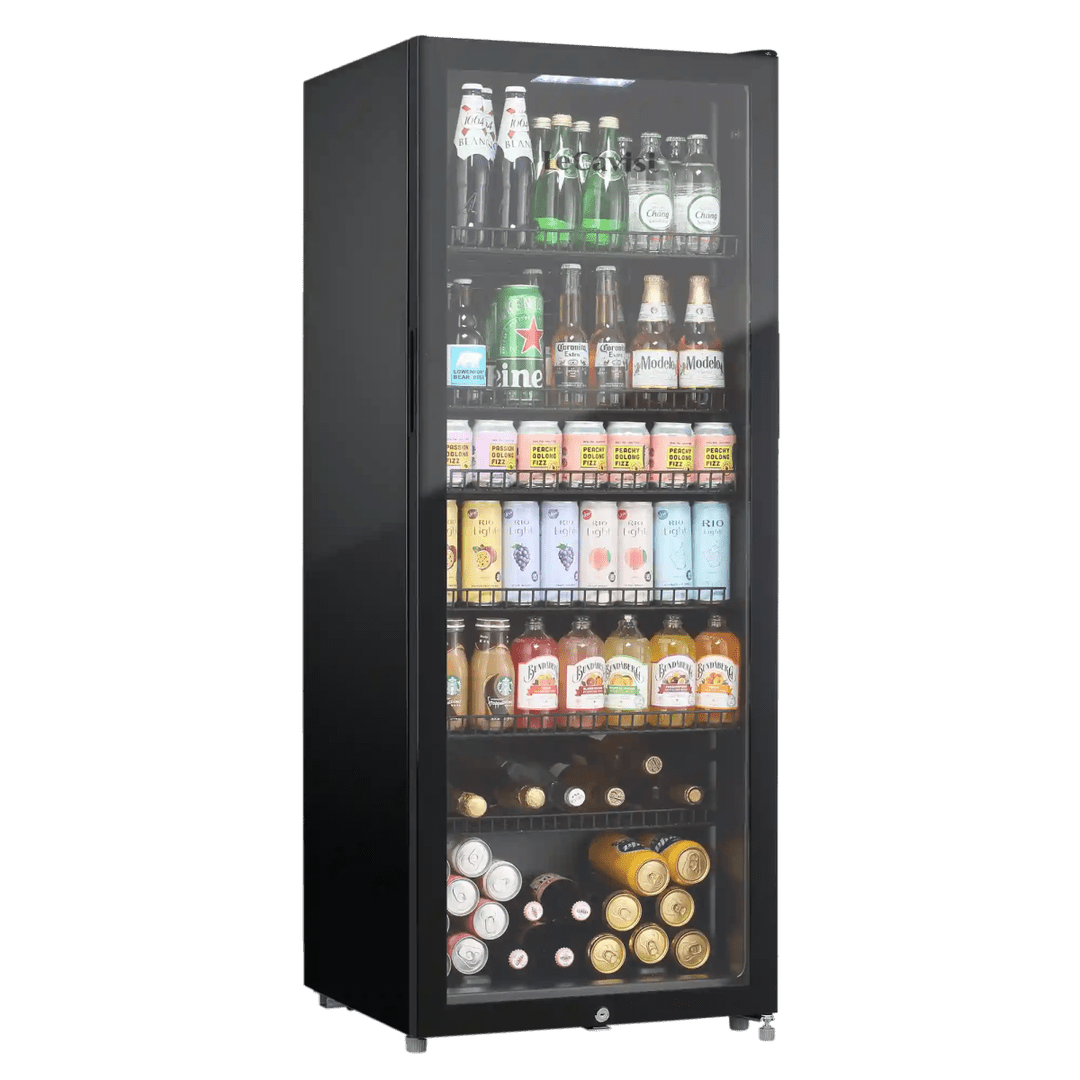 PRODUCT: LECAVIST Beverage Centre - 237L - Black (LJBC238MN) - Freestanding - LeCavist Wine Cabinets
