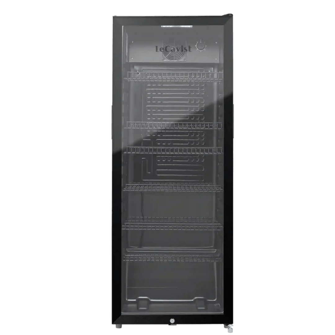 PRODUCT: LECAVIST Beverage Centre - 237L - Black (LJBC238MN) - Freestanding - LeCavist Wine Cabinets