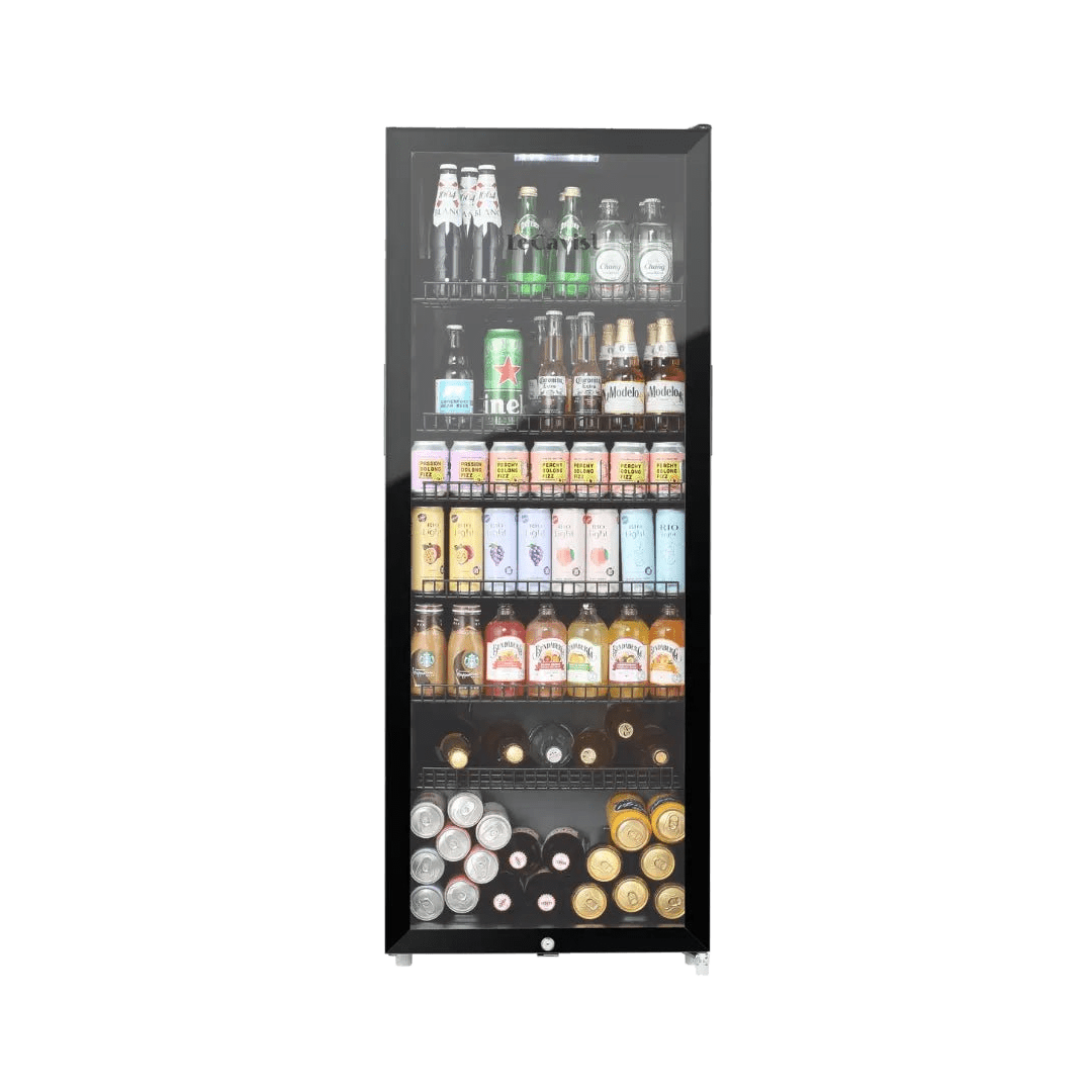 PRODUCT: LECAVIST Beverage Centre - 237L - Black (LJBC238MN) - Freestanding - LeCavist Wine Cabinets