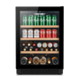 LECAVIST Wine and Beverage Cabinet - 140L - Black (LJ140BC)