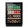 LECAVIST Wine and Beverage Cabinet - 140L - Black (LJ140BC)