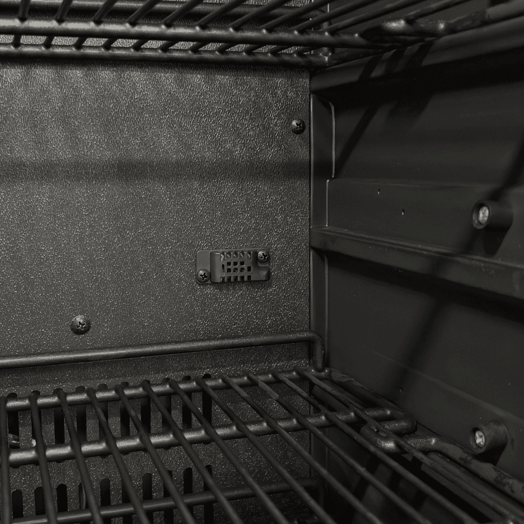 INSIDE: LECAVIST Wine and Beverage Cabinet - 140L - Black (LJ140BC) PRE-ORDER - Built-In - LeCavist Wine Cabinets