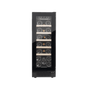 LECAVIST Wine Cabinet - 20 Bottle - Single Zone - Built-In - Black (LJ20VNBU)