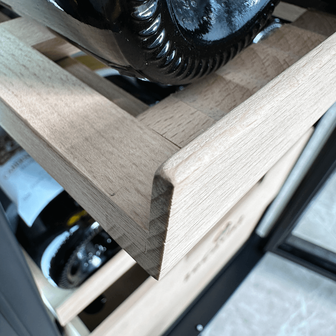 DETAILS: LECAVIST Wine Cabinet - 209 Bottle - Dual Zone - Built-In - Black (LCS210VN2ZBI) PRE-ORDER - Built-In - LeCavist Wine Cabinets