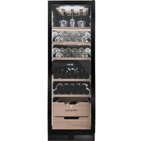 LECAVIST Wine Cabinet - 209 Bottle - Dual Zone - Built-In - Black (LCS210VN2ZBI)