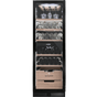 LECAVIST Wine Cabinet - 209 Bottle - Dual Zone - Built-In - Black (LCS210VN2ZBI)