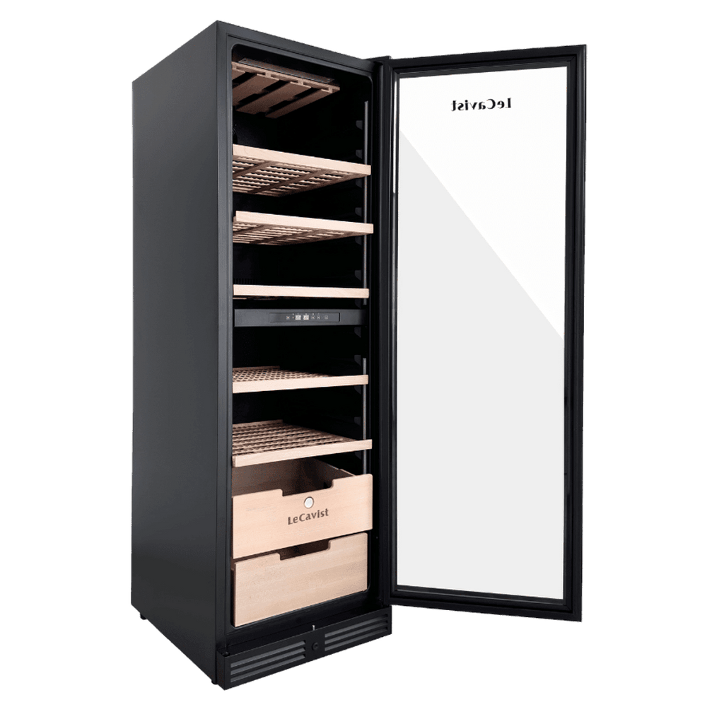 PRODUCT: LECAVIST Wine Cabinet - 209 Bottle - Dual Zone - Built-In - Black (LCS210VN2ZBI) PRE-ORDER - Built-In - LeCavist Wine Cabinets