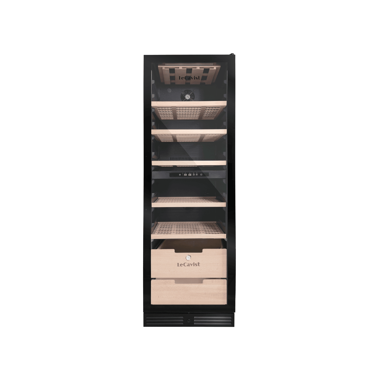 LECAVIST Wine Cabinet - 209 Bottle - Dual Zone - Built - In - Black (LCS210VN2ZBI) PRE ORDER - LeCavist NZ