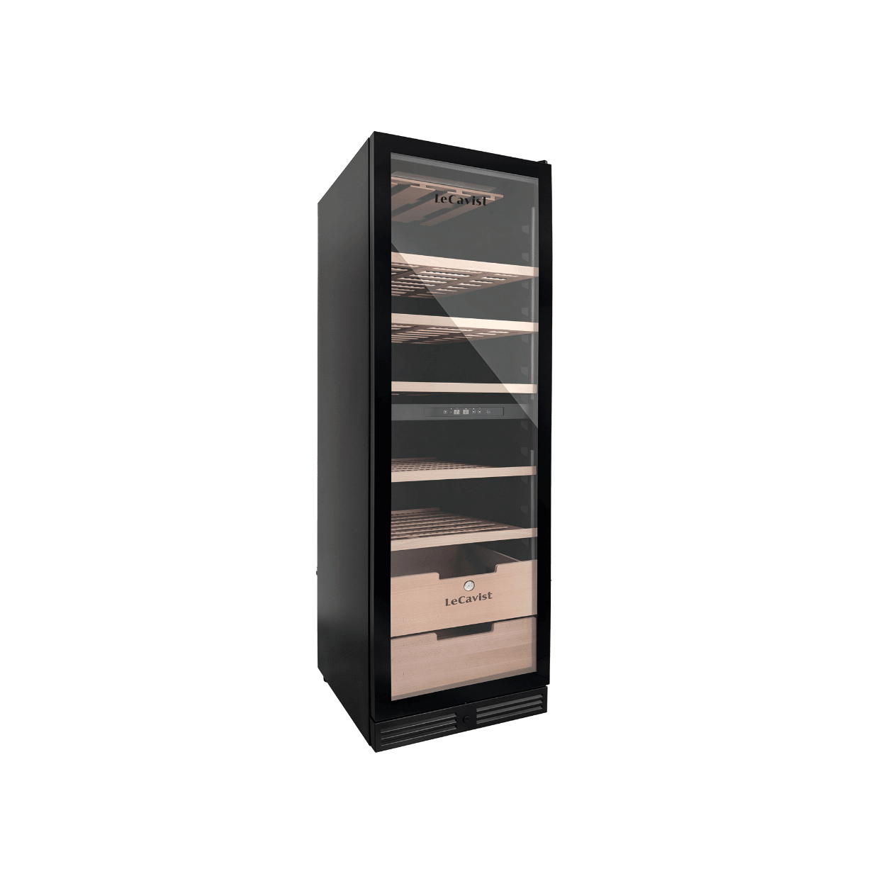 LECAVIST Wine Cabinet - 209 Bottle - Dual Zone - Built - In - Black (LCS210VN2ZBI) PRE ORDER - LeCavist NZ