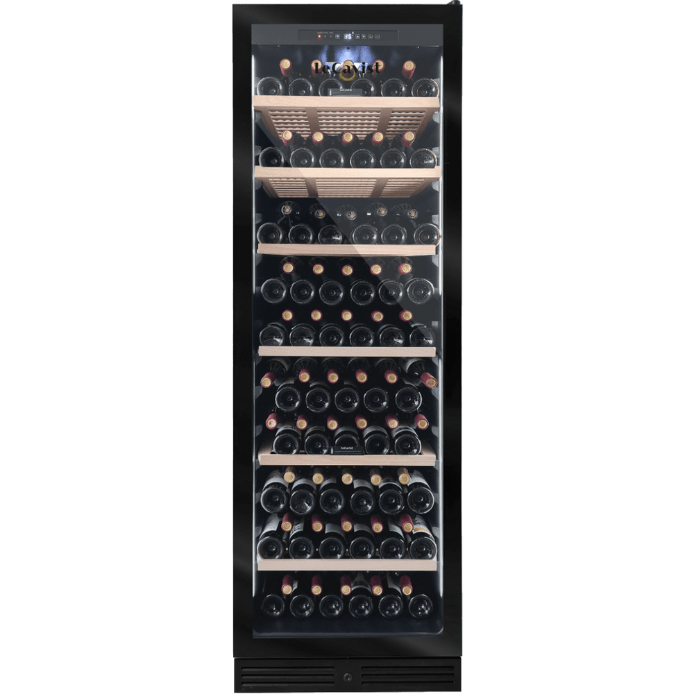 PRODUCT: LECAVIST Wine Cabinet - 209 Bottle - Single Zone - Built-In - Black (LCS220VN1ZBI) PRE-ORDER - Built-In - LeCavist Wine Cabinets