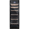LECAVIST Wine Cabinet - 209 Bottle - Single Zone - Built-In - Black (LCS220VN1ZBI)
