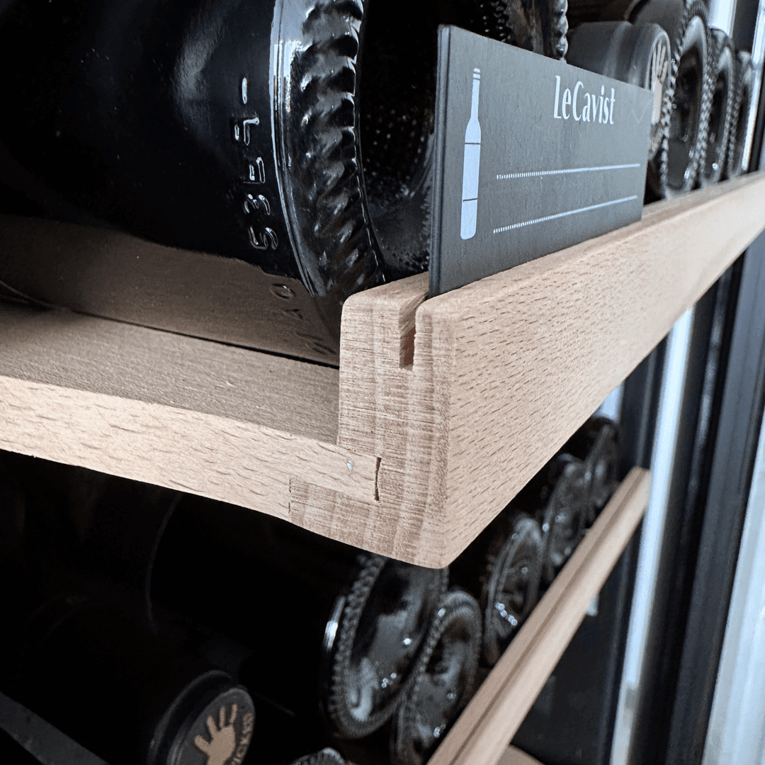 DETAILS: LECAVIST Wine Cabinet - 209 Bottle - Single Zone - Built-In - Black (LCS220VN1ZBI) PRE-ORDER - Built-In - LeCavist Wine Cabinets