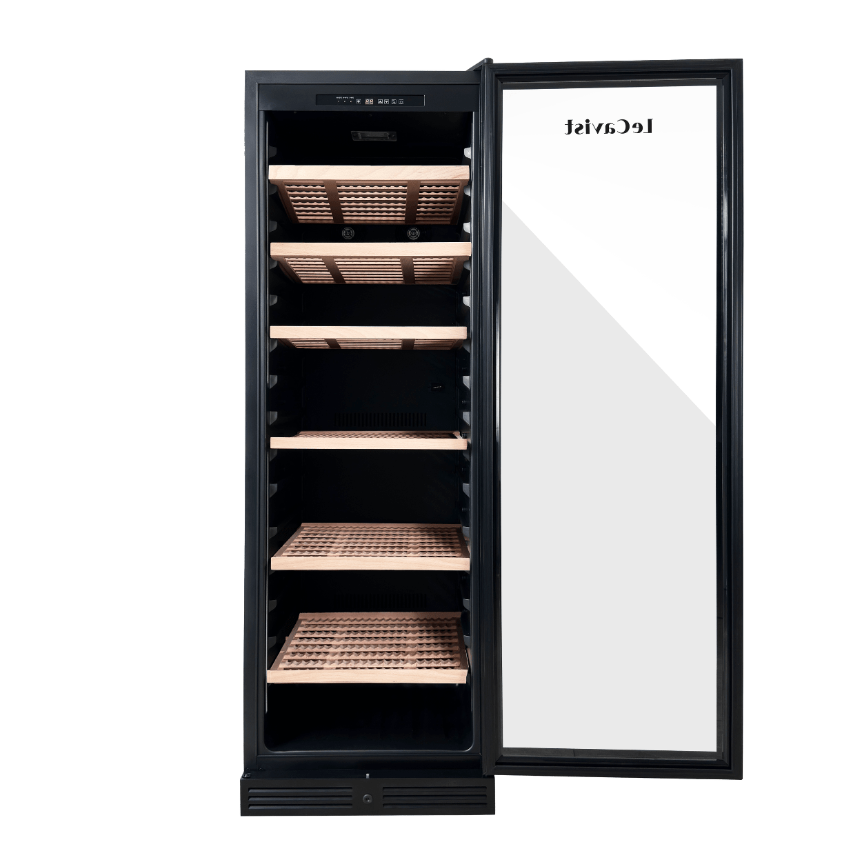LECAVIST Wine Cabinet - 209 Bottle - Single Zone - Built - In - Black (LCS220VN1ZBI) PRE - ORDER - LeCavist NZ